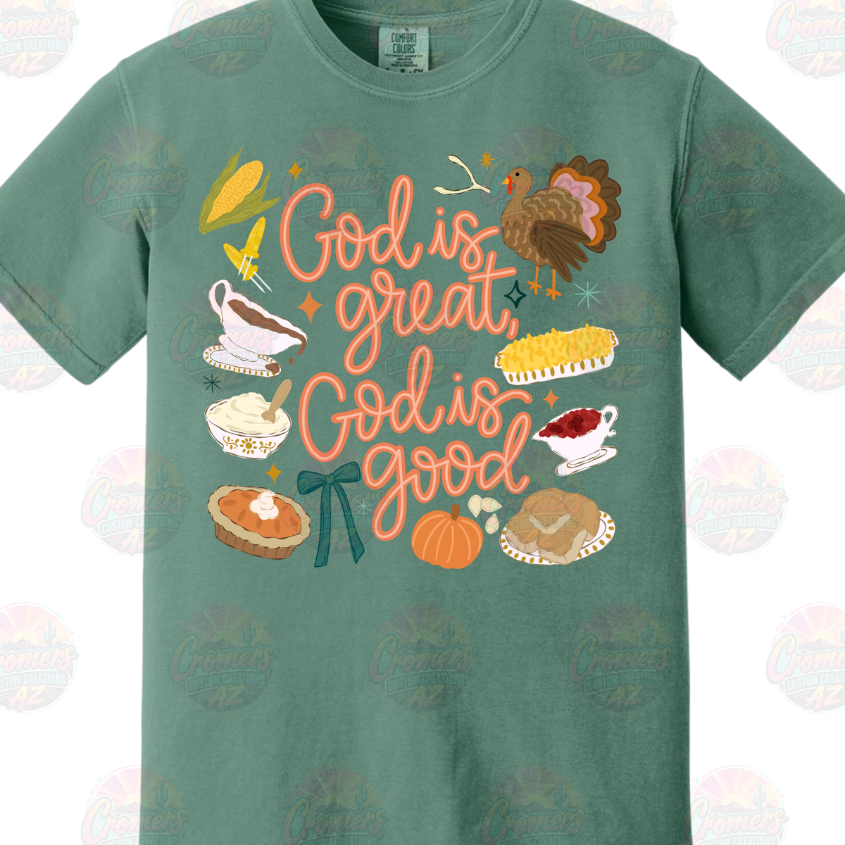 God is Great - Thanksgiving *DTF TRANSFER*