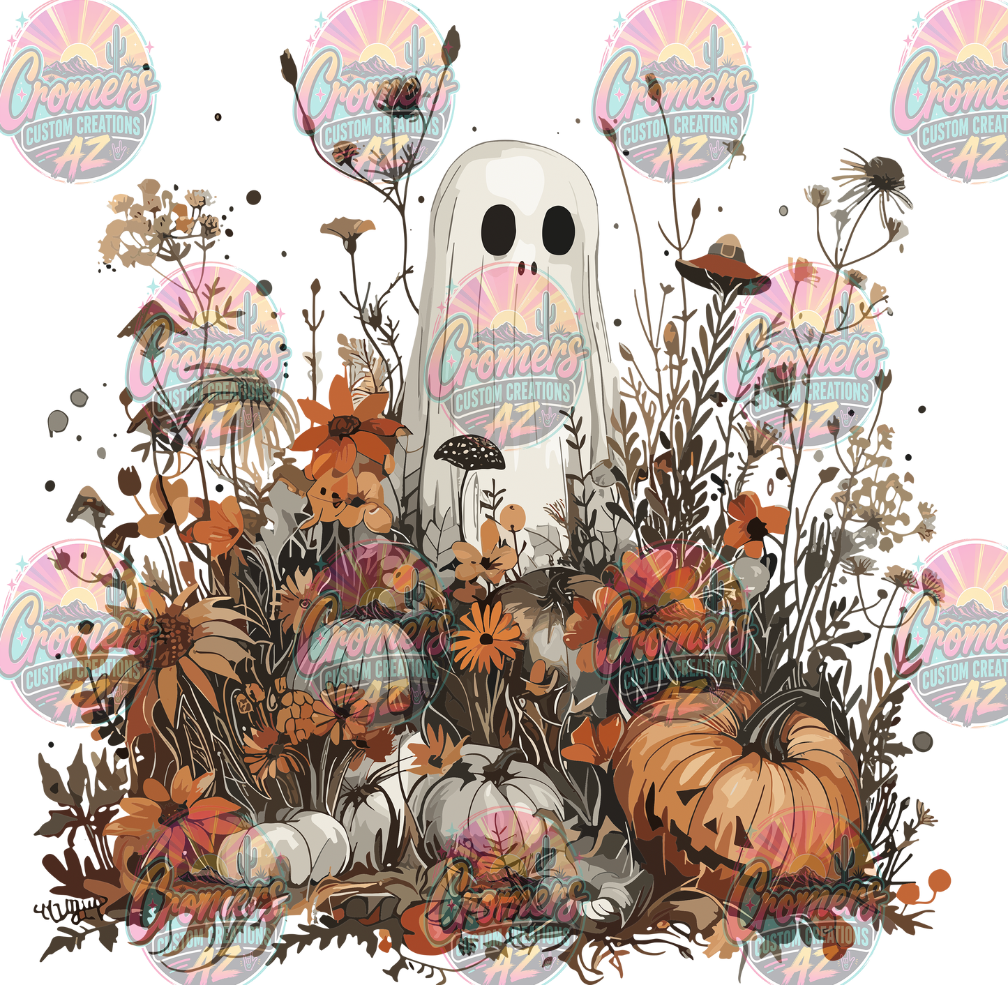 Ghost in Field *DTF TRANSFER*