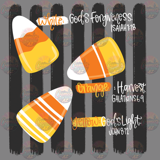 Candy Corn Faith *DTF TRANSFER*