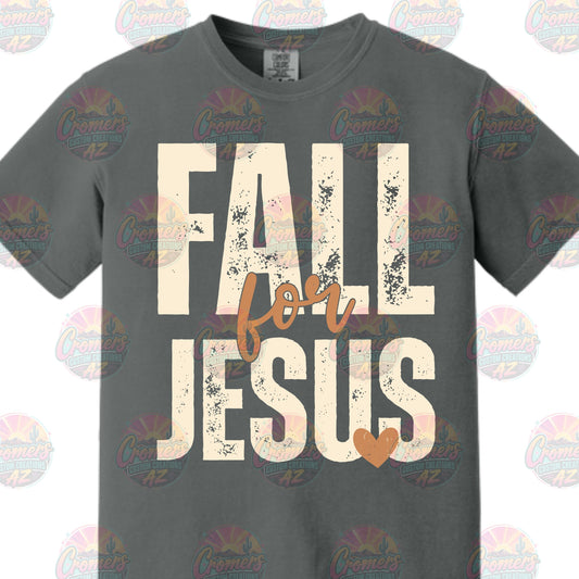 Fall for Jesus *DTF TRANSFER*