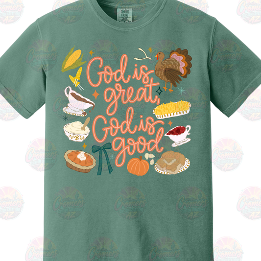 God is Great - Thanksgiving *DTF TRANSFER*