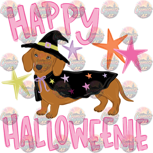 Happy Halloweenie *DTF TRANSFER*
