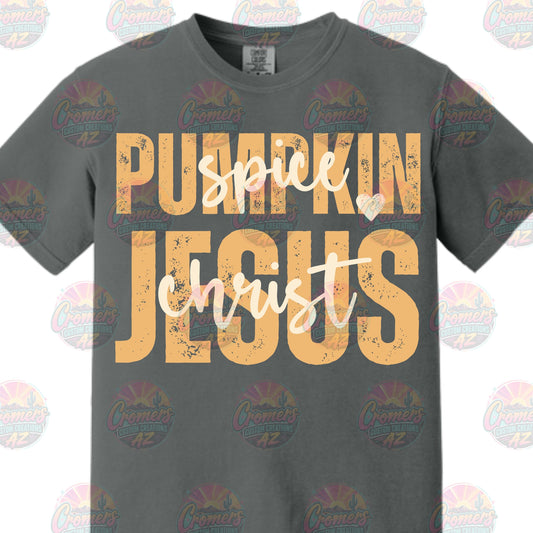 Pumpkin Spice Jesus Christ *DTF TRANSFER*