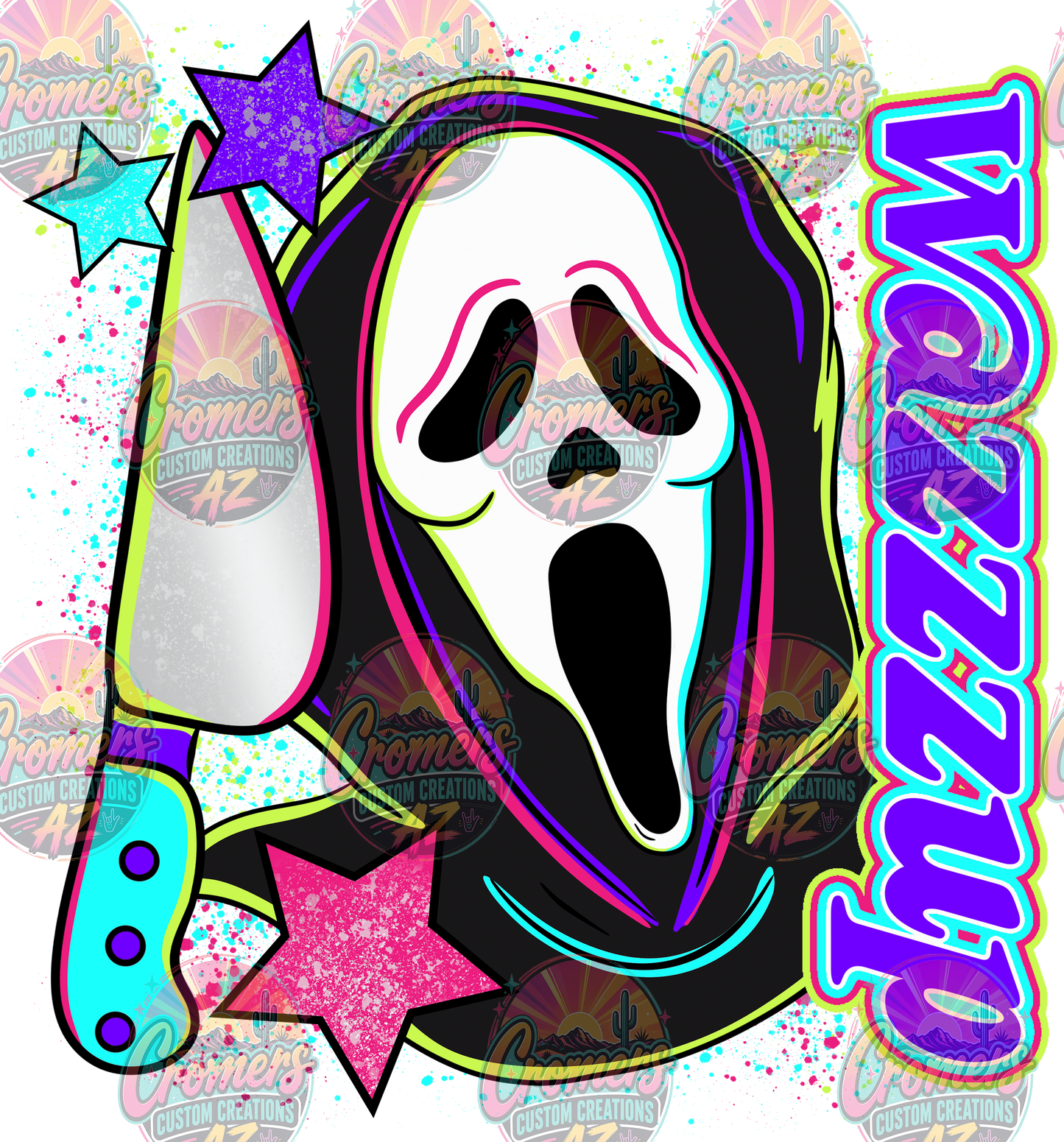 Wazzzup Ghostface *DTF TRANSFER*